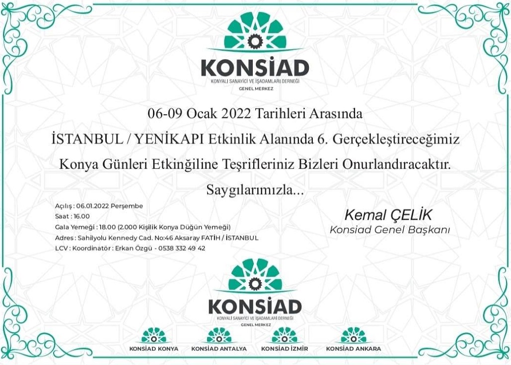 Konya Günleri Etkinliği