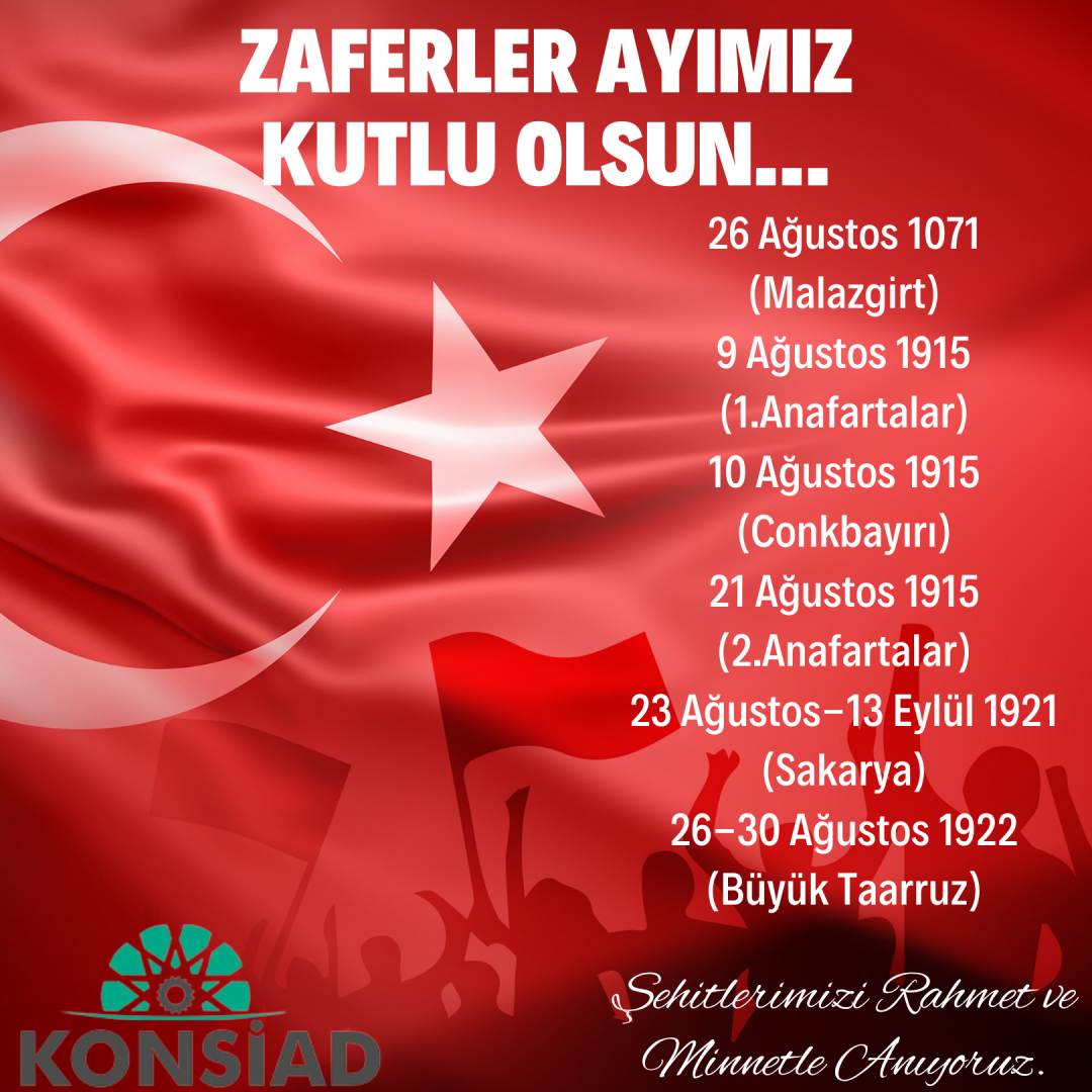 Zaferler Ayımız Kutlu Olsun